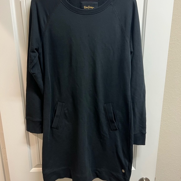 Lilly Pulitzer Black Beach Comber Dress - Picture 4 of 4